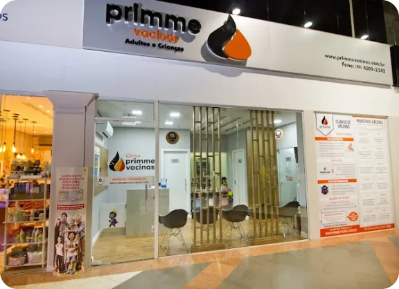 Fachada Primme Vacinas Beira Mar - Matriz